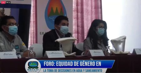 Foro: Equidad de Género en la toma de decisiones en agua y saneamiento. #AguaYGénero