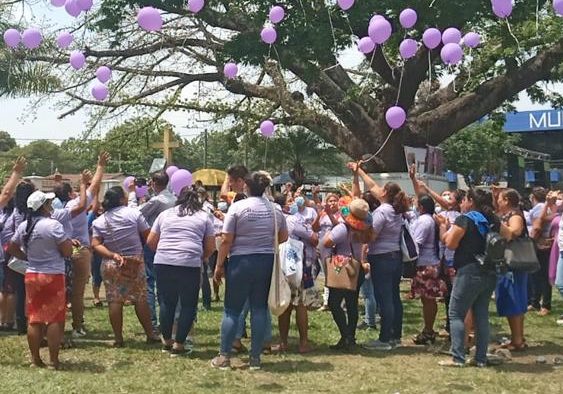 Masagua, Escuintla. Evento organizado por Caldh, en el marco del PREVI.