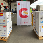 España dona a Guatemala un nuevo lote de vacunas Pfizer contra la COVID19