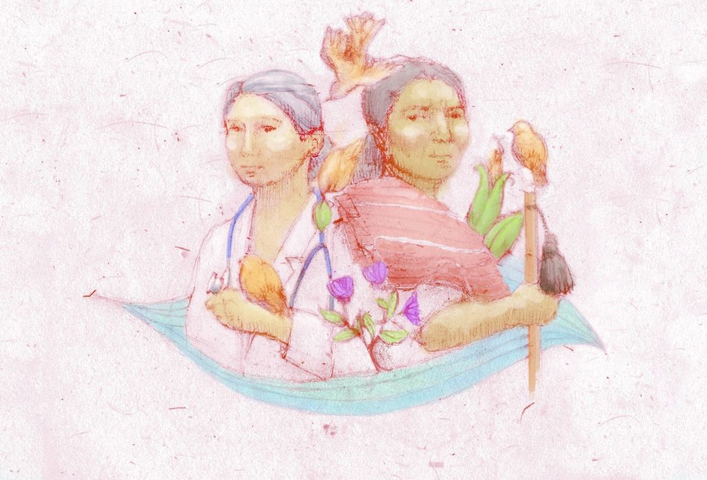 “Mujeres Indígenas de la Costa Sur: Visibilizando lo Invisibilizado”. Conversatorio en el Día internacional de las mujeres indígenas.