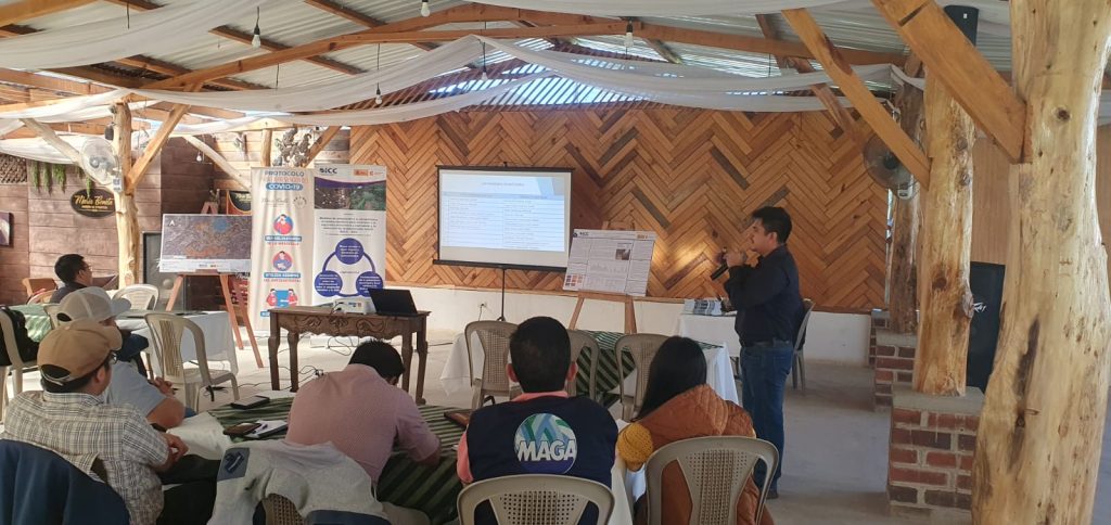 ICC/Arauclima presentó resultados de proyecto sobre cambio climático en Sololá